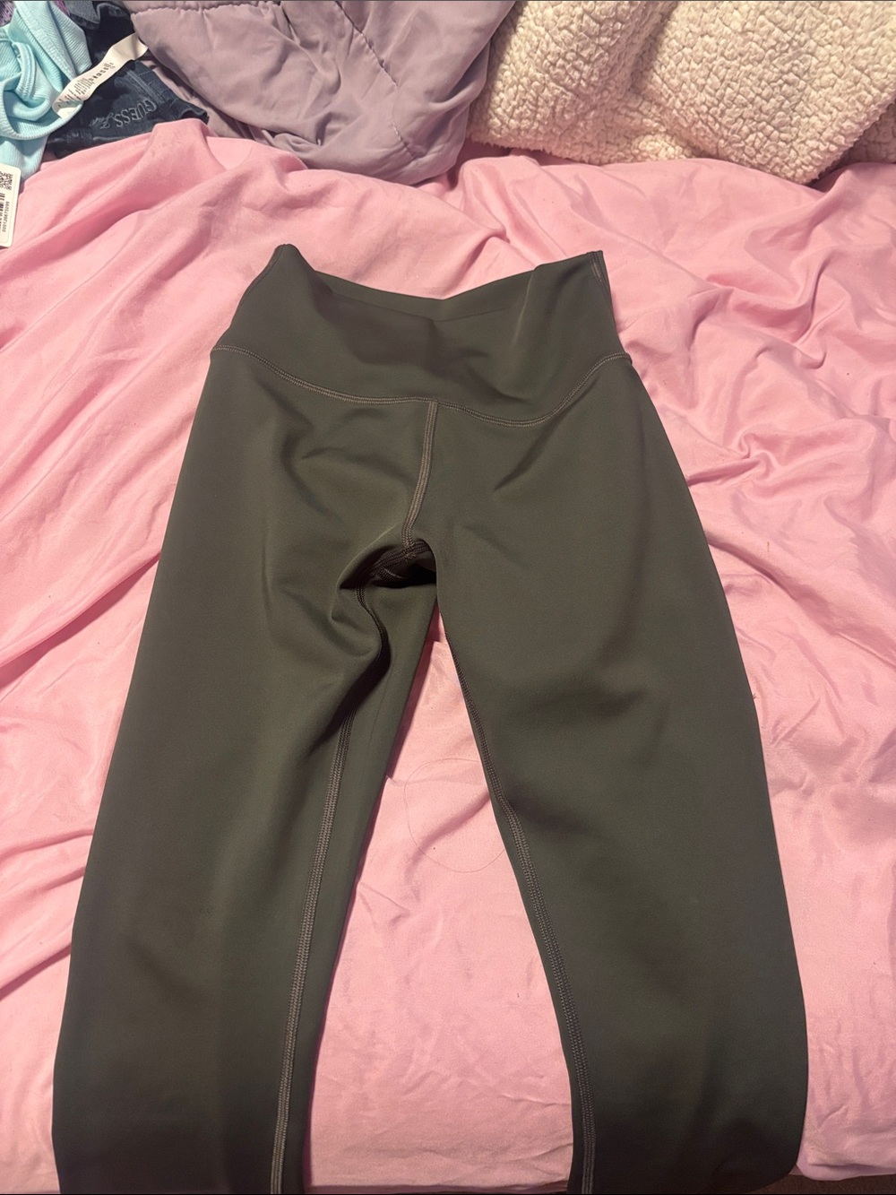 ALO Yoga Olive Green Leggings - Size S